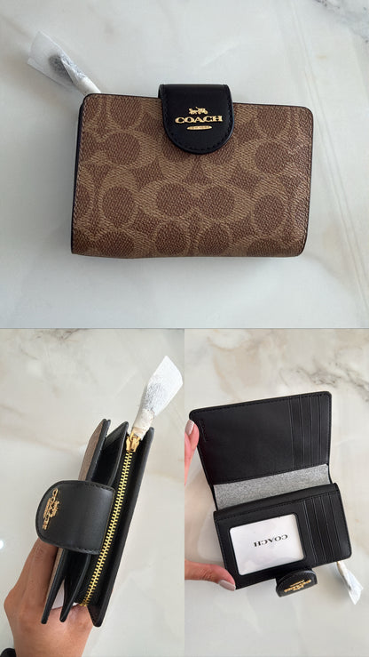 Medium Corner Zip Wallet